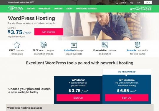 Wordpress Starter Plan - WordPress Hosting